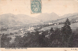 CPA Villard S/ Boege - Haute Savoie - B B 494 - Oblitéré à Paris En 1907 - Autres Communes