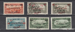 Alaouites  1926   N° 35  /40  Neuf X  /  Oblitéré  Série Complète  6 Valeurs - Unused Stamps