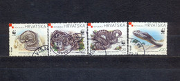 CROATIA - FAUNA - WWF - ZMIJE - MI.NO.500/3 - KC = 3,2 € - Usados