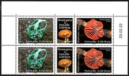 Nouvelle-Calédonie 2022 - Champignons - Bloque De 4 Avec Coin Daté Neufs // Mnh - Unused Stamps