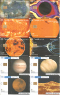 Greece-10 Different Cards (2 Set) With Theme Planetarium,07/2002-02/2003,sample(no Code) - Spazio