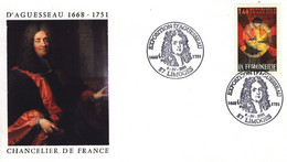 Enveloppe Illustrée Cachet Commémoratif 6 04 2001 LIMOGES D'Aguesseau - 2000-2009