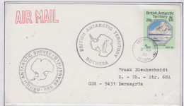 British Antarctic Territory (BAT) 1990 Ship Visit RRS Bransfield Ca Rothera 20 AP 1990 (RH172B) - Briefe U. Dokumente