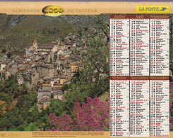 Calendrier De La Poste, Almanach Du Facteur: NORD, 2000: Paysages Méditerannéens, Ed. Lavigne - Grand Format : 1991-00