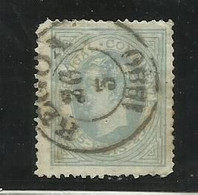 Portugal 1880/1 D Luiz Perfil # 54 - 25rs Cinzento Carimbo Circular Regoa - Used Stamps