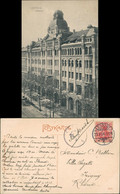 Ansichtskarte Zentrum-Süd-Leipzig Volkshaus - Straßenpartie 1906 - Leipzig