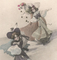 1907, Sergius HRUBY. Femmes Art Nouveau. État : Excellent. - Altre Illustrazioni