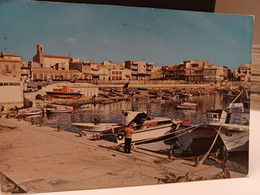 Cartolina  Scoglitti Fa Parte Del Comune Di Vittoria, In Provincia Di Ragusa,panoramica Del Nuovo Porto ,barche - Ragusa