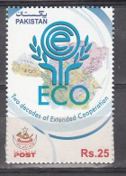 PAKISTAN, 2013, Economic Extended Cooperation Organisation, (ECO),  Rs 25  Stamp, 1v, MNH(**) - Pakistan