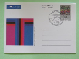 Liechtenstein 2016 Stationery Postcard ""painting Bruno Kaufmann"" Vaduz - Cartas & Documentos