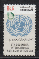 PAKISTAN,  2006,  International Anti Corruption Day, 1 V,  MNH, (**) - Pakistan