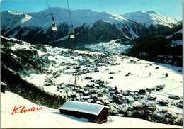 33561 - Schweiz - Klosters , Madrisa Gondelbahn , Gatschieferspitz , Hüreli - GR Grisons