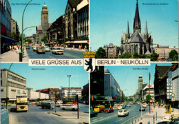 33737 - Deutschland - Berlin , Neukölln , Karl Marx Straße , Hermannsplatz , Missionskirche Am Südstern - Neukoelln