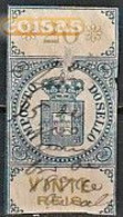 Fiscal/ Revenue, Portugal 1879 - Imposto Do Sello -|- 20 Reis - Usado