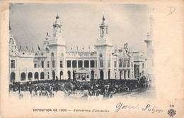 CPA Exposition De 1900 - Industries Nationales - Dos Simple - Exhibitions