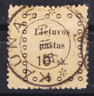 Lithuania Litauen 1919, 10 Sk - Lithuania
