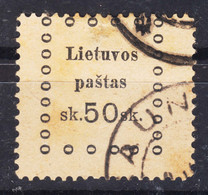 Lithuania Litauen 1919, 50 Sk - Litauen
