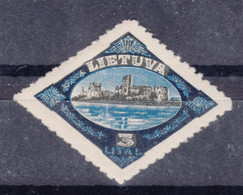 Lithuania Litauen 1923 Mi#207 Mint Hinged - Lituanie