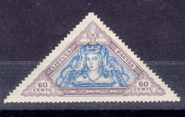 Lithuania Litauen 1933 Mi#353 A Mint Hinged - Lituanie