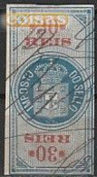 Fiscal/ Revenue, Portugal 1868 - Imposto Do Sello -|- 30 Reis - Usati