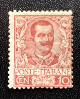 ITALY, Used Stamp, *MH, « 10 Centesimi », Sa. 71, 1901 - Mint/hinged