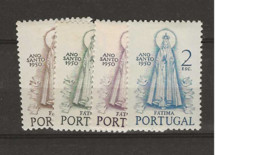 1950 MH Portugal Mi 748-51 - Ungebraucht