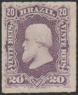 Brazil 1878 Sc 69a Bresil Mi 39 Yt 38 MNG(*) Corner Crease/small Thin - Unused Stamps