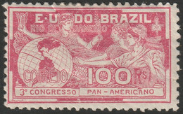 Brazil 1906 Sc 172 Bresil Yt 126 MH* Creases - Nuovi