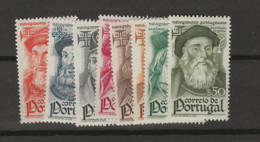 1945 MNH Portugal Mi 673-80 Postfris** - Neufs