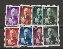 1945 MNH Portugal Mi 681-8 Postfris** - Unused Stamps