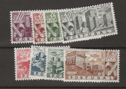 1946 MNH Portugal Mi 693-700 Postfris** - Unused Stamps