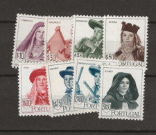 1947 MNH Portugal Mi 706-13 Postfris** - Unused Stamps