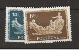 1954 MNH Portugal Mi 823-24 Postfris** - Nuevos