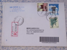 Poland 2002 Registered Cover To Holland - Radio Wolna Europa - Zodiac - Cancer Capricorn - Lettres & Documents