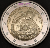 2 Euro Gedenkmünze 2021 Nr. 5 - San Marino - Caravaggio BU Aus Coincard - San Marino