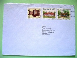 Poland 2001 Cover To Germany - Zodiac - Taurus - Houses - Covers & Documents