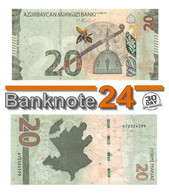 Azerbaijan 20 Manat 2021 Unc Pn 40a - Aserbaidschan