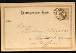 Postkarte P61 PRESSNITZ Přísečnice - Limbach 1890 - Cartes Postales