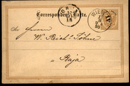 Postkarte P61 Wien IV - BAJA UNGARN 1890 - Cartes Postales
