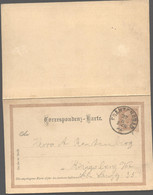Postkarte P83 FRANZENSBAD Františkovy Lázně - Königsberg Калинингра́д 1892 - Postcards