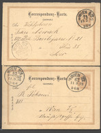 Antwort-Postkarten P83A Wien 1895 - Postcards