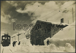 Suisse - GR Bernina Hospiz - Pass - Bahnhof - Bernina Bahn BB - RhB - Poschiavo - A. Steiner - Poschiavo