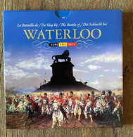 BELGIQUE 2015 Série FDC "Waterloo" (8 Monnaies Euro + 1 Médaille En Maillechort) - Belgium