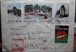 ARGENTINE, (année 1980) Enveloppe Envoyée à Mar Del Plata, Avec Affranchissement Mécanique. - Used Stamps