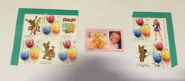 (stamp 20-5-2022)  Australia - Selection Of Personalised Stamps (scoobidou + Baby) = 6 Stamps - Otros