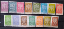 France Grandes Séries Coloniales 1962 Lutte Contre Le Paludisme 15 Valeurs **TB Cote 29,50€ - Sin Clasificación