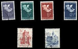 1936, Niederlande, 297-300 U.a, Gest. - Sonstige & Ohne Zuordnung