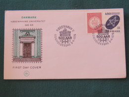 Denmark 1979 FDC Cover Copenhagen - Copenhagen University - Pentagram - Briefe U. Dokumente