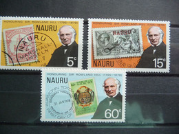 (ZK) Nauru 1978 , Sir Rowland Hill Set MNH - Nauru