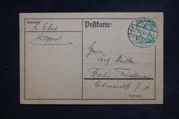 ALLEMAGNE - Carte De Correspondance De Dantzig Pour Berlin En 1924 - L 122271 - Lettres & Documents